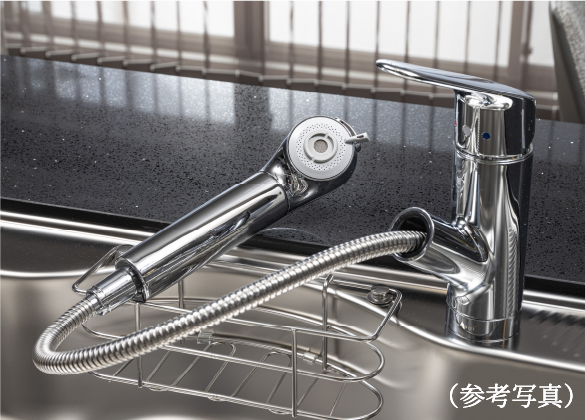 浄水器一体型シングルレバー水栓