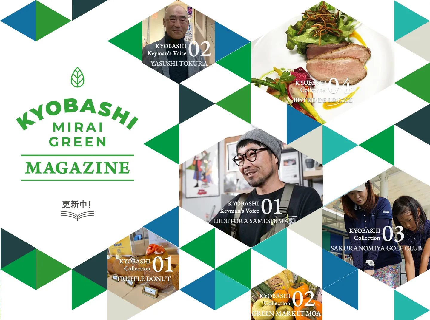 KYOBASHI MIRAI GREEN MAGAZINE