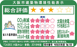 大阪市建築物環境性能表示