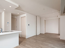 2つの部屋を1つに