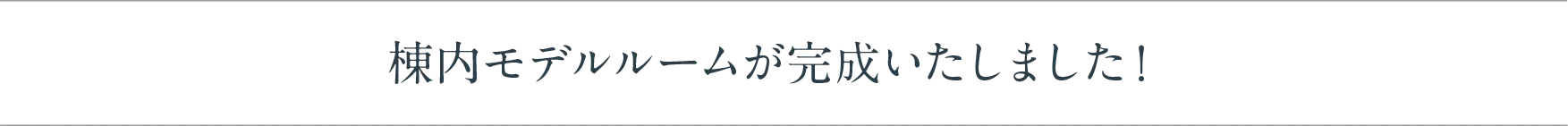 〈この広さでこの価格〉 棟内モデルが出来上がりました！