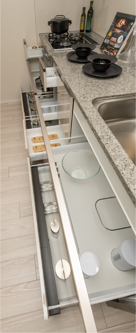 スライド式収納