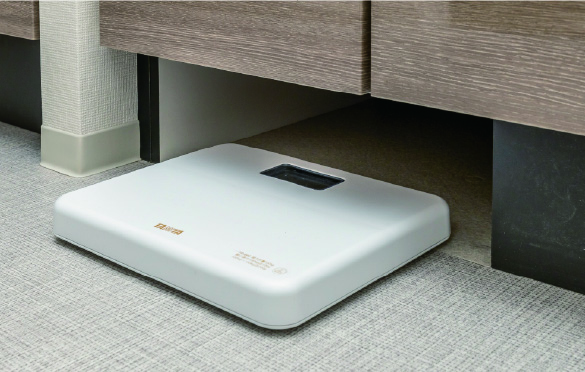 ヘルスメーター収納スペース