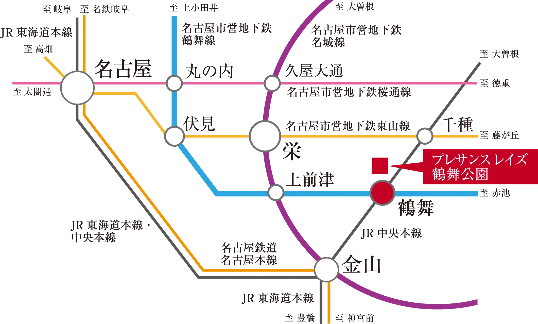プレサンス レイズ 鶴舞公園
