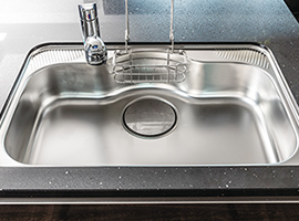 ワイド型静音シンク