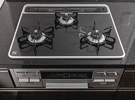 ハイパーガラスコートガスコンロ